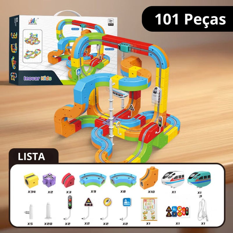 MagicTrain - Trilho Mágico Magnético Educativo