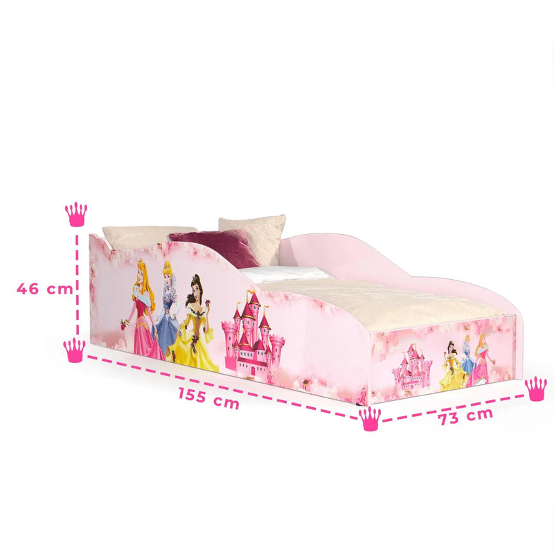 Cama Montessoriana Infantil Princesa