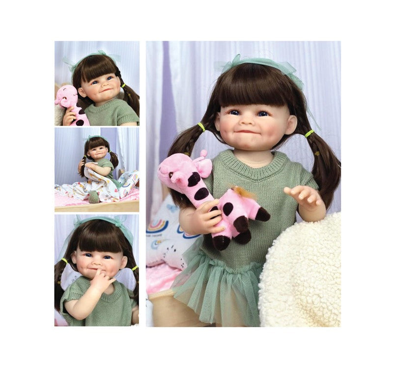 Boneca Bebê Reborn Laura Baby Dani